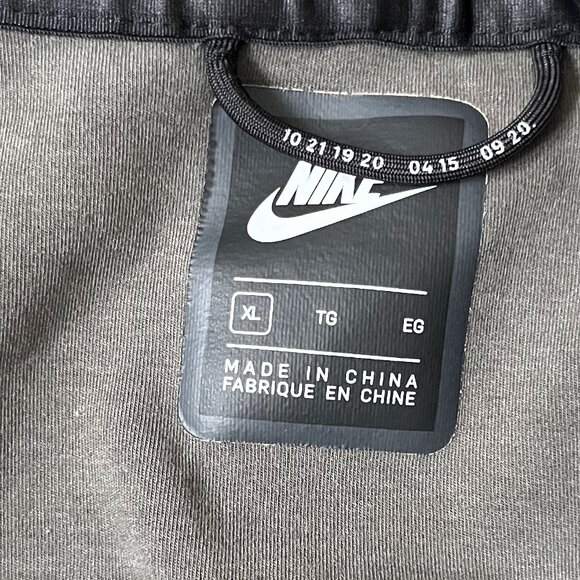 Nike Sportswear Tech Pack Fleece Jacket Olive Green - Picture 7 of 8